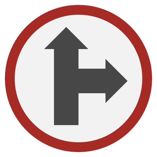 go straight or right